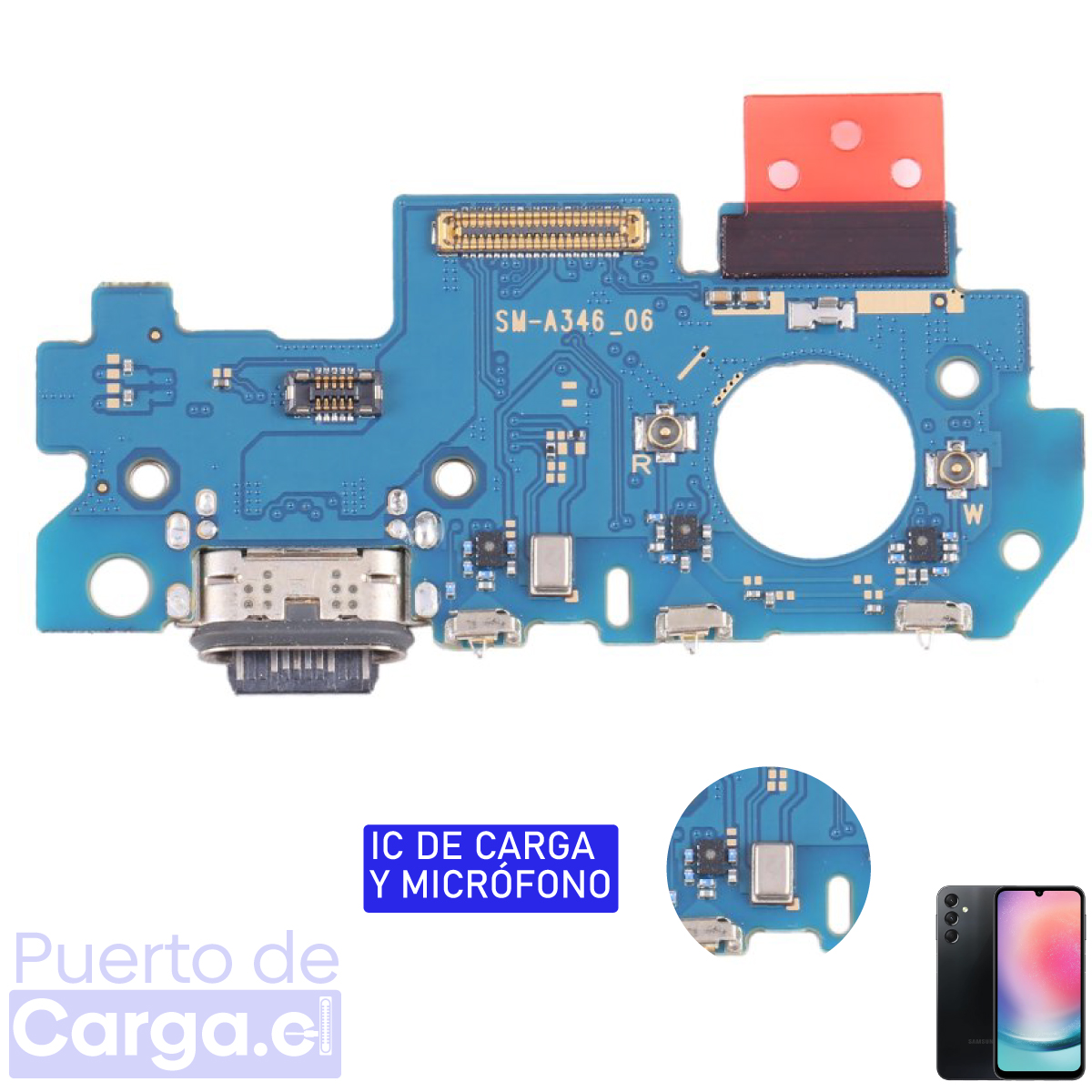 Microfono Samsung Galaxy A34