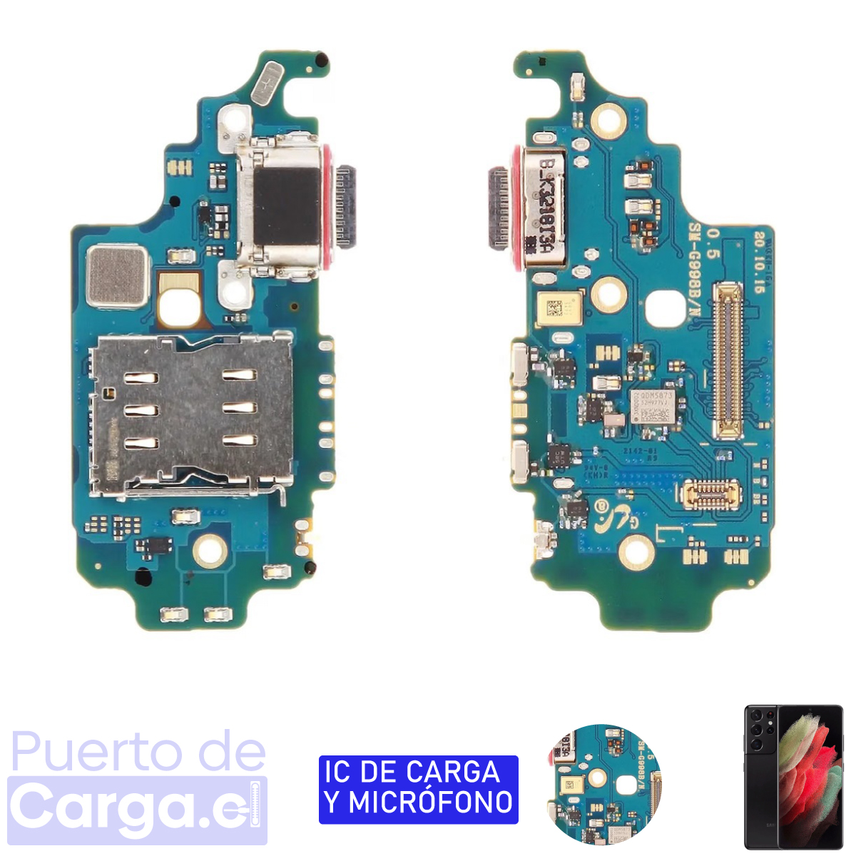 Microfono Samsung Galaxy S21 Ultra